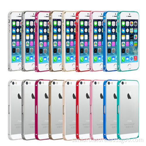 Mobile Phone Bumpers for iPhone, Buckle Design and with Buttons